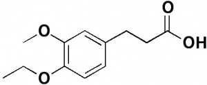 3-(4-Ethoxy-3-methoxyphenyl)propionic acid, 98%