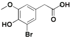 3-Bromo-4-hydroxy-5-methoxyphenylacetic acid