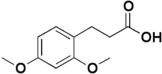 3-(2,4-Dimethoxyphenyl)propionic acid