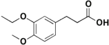 3-(3-Ethoxy-4-methoxyphenyl)propionic acid, 98%