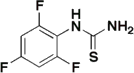 1-(2,4,6-Trifluorophenyl)-2-thiourea, 98%
