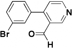 4-(3-Bromophenyl)-3-pyridinecarboxaldehyde