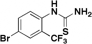 1-(4-Bromo-2-trifluoromethylphenyl)-2-thiourea