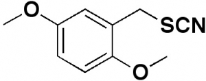 2,5-Dimethoxybenzyl thiocyanate, 98%