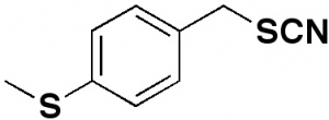 p-(Methylthio)benzyl thiocyanate, 98%