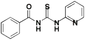 1-Benzoyl-3-(2-pyridyl)-2-thiourea