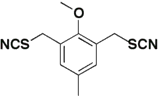 2,6-Bis(thiocyanatomethyl)-4-methylanisole