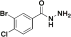 3-Bromo-4-chlorobenzhydrazide