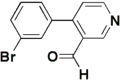 4-(3-Bromophenyl)-3-pyridinecarboxaldehyde